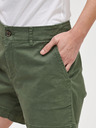 GAP Kraťasy mid rise khaki GAP