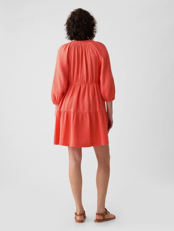 GAP Mušelínové mini šaty GAP