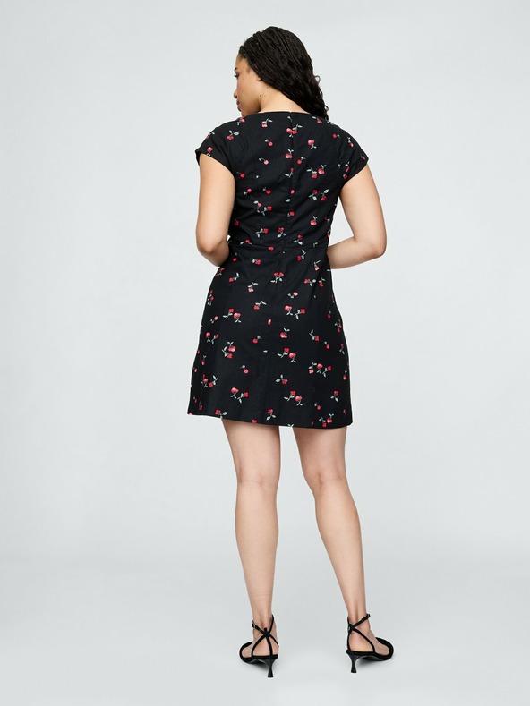 GAP Lněné mini šaty GAP