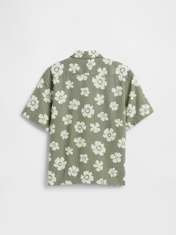 GAP Detská ľanová košeľa GAP