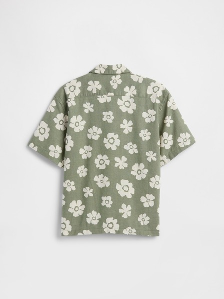 GAP Detská ľanová košeľa GAP