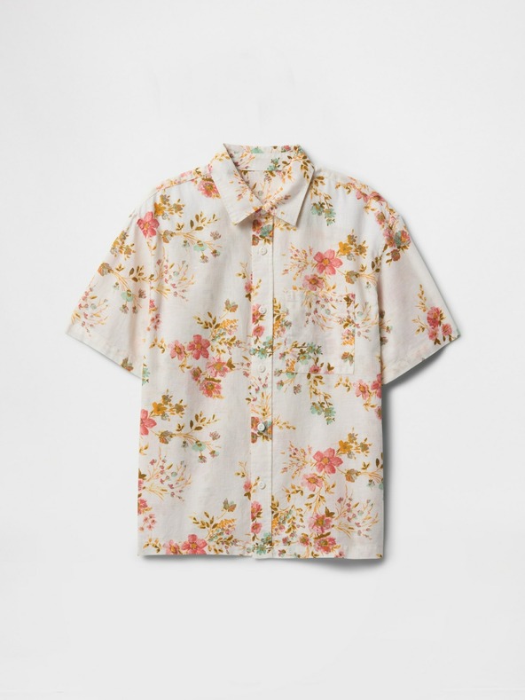 GAP Detská popelínová košeľa GAP