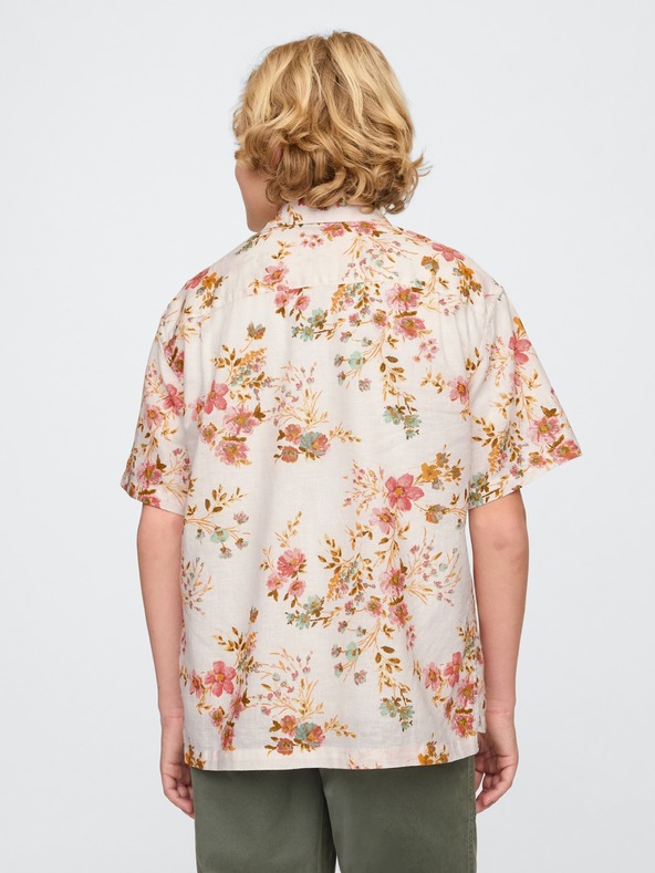 GAP Detská popelínová košeľa GAP