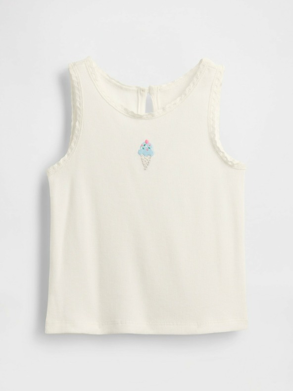 GAP Baby rebrovaný top GAP