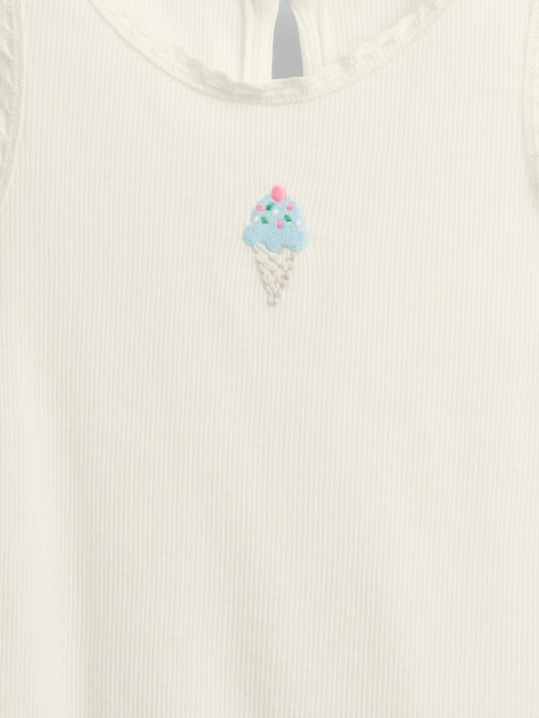 GAP Baby rebrovaný top GAP