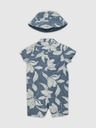 GAP Baby overal s klobúkom GAP