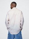GAP Ľanová košeľa Classic Shirt GAP