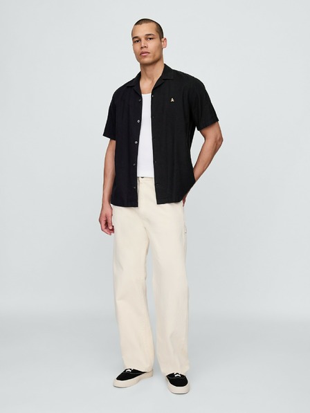 GAP Lnená košeľa Brannan Bear GAP