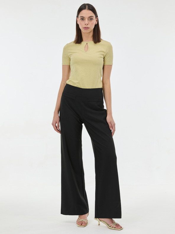 Orsay Žlté dámske tričko s krátkym rukávom ORSAY