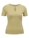 Orsay Žlté dámske tričko s krátkym rukávom ORSAY