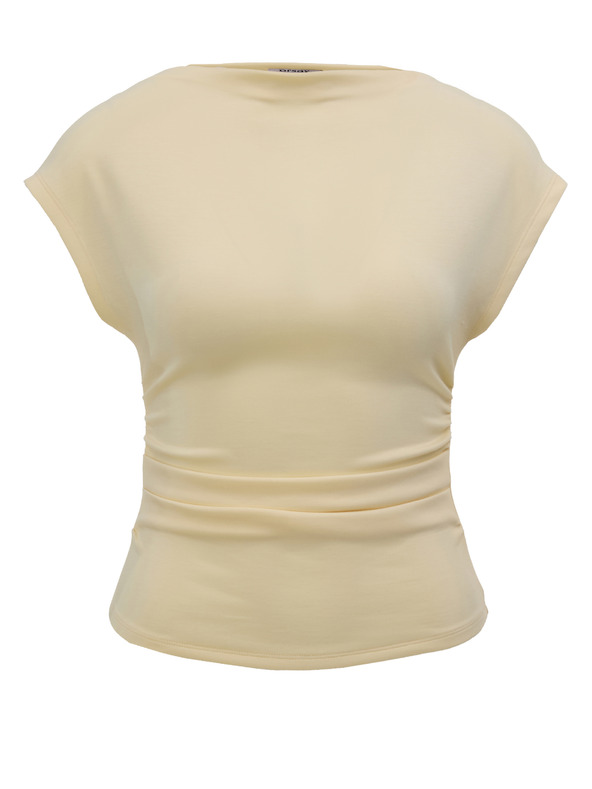 Orsay Žlté dámske tričko s krátkym rukávom ORSAY