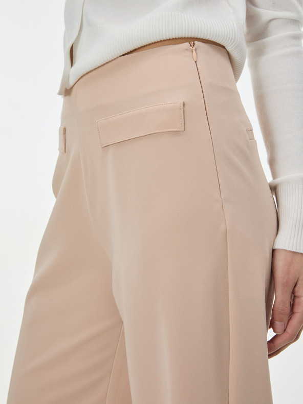 Orsay Béžové dámske rovné nohavice ORSAY