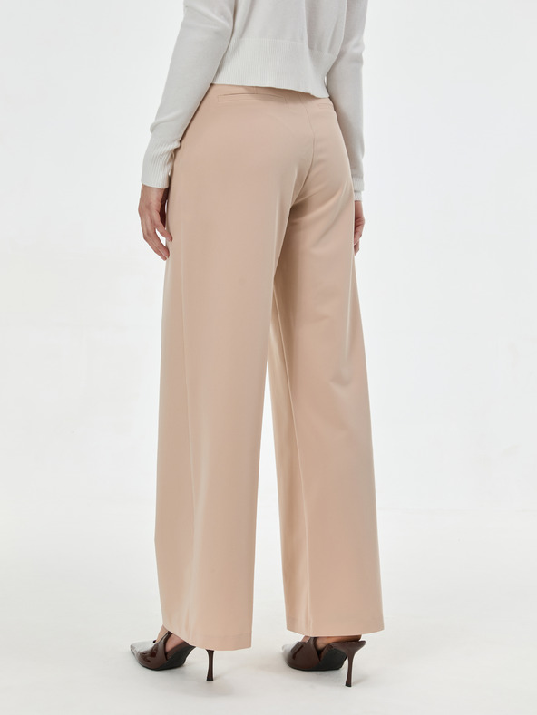 Orsay Béžové dámske rovné nohavice ORSAY