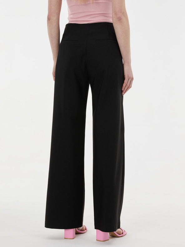 Orsay Čierne dámske rovné nohavice ORSAY