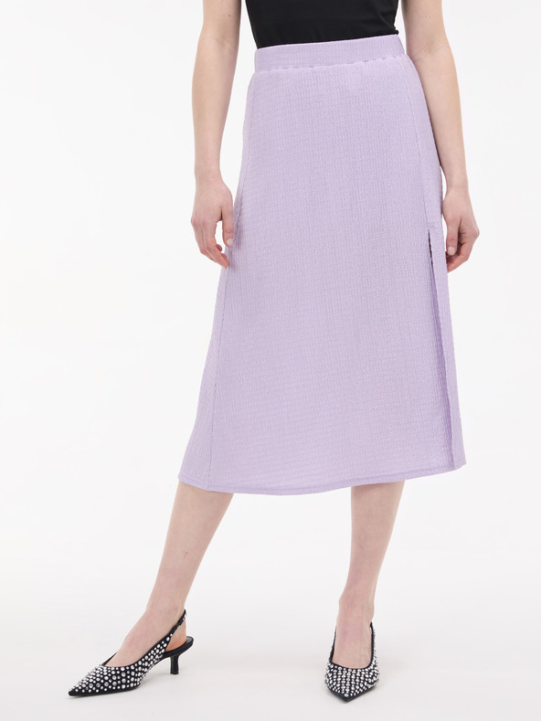 Orsay Svetlofialová dámska midi sukňa ORSAY