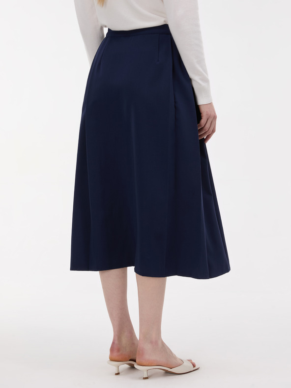 Orsay Tmavomodrá dámska sukňa ORSAY