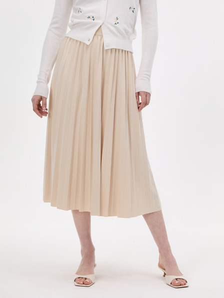Orsay Béžová dámska midi sukňa ORSAY