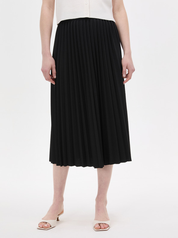 Orsay Čierna dámska midi sukňa ORSAY