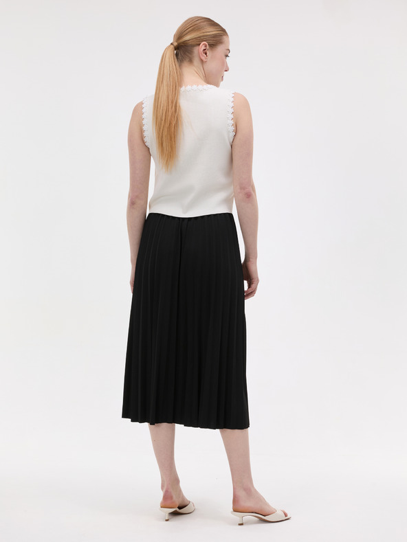 Orsay Čierna dámska midi sukňa ORSAY