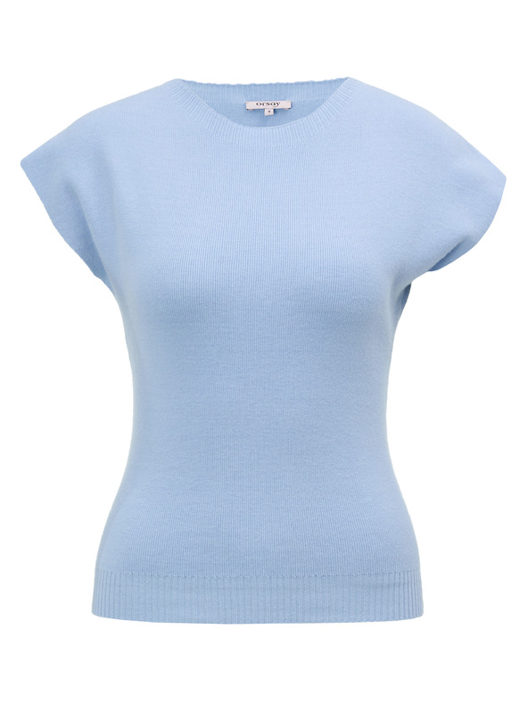 Orsay Svetlomodrý dámsky sveter bez rukávov ORSAY
