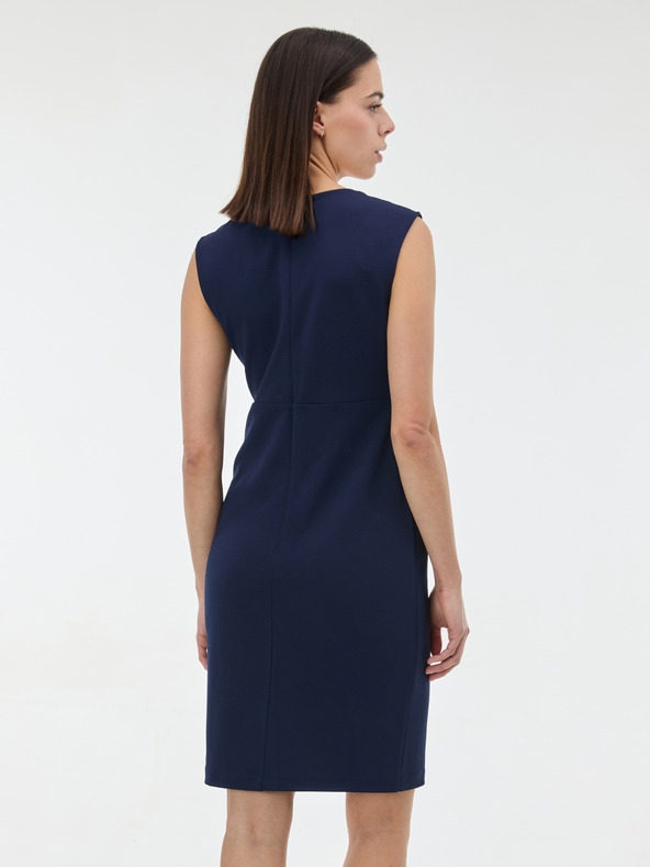 Orsay Tmavomodré dámske šaty s rukávmi ORSAY