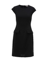 Orsay Čierne dámske šaty ku kolenám ORSAY