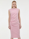 Orsay Svetloružové dámske midi šaty ORSAY