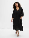 GAP Midi šaty s výstrihom do V GAP