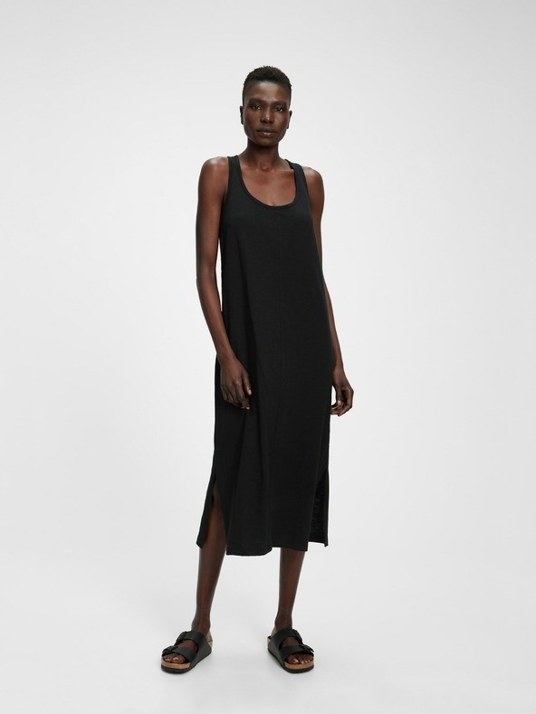 GAP Bavlnené midi šaty GAP