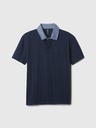 GAP Detské chambray polo tričko GAP