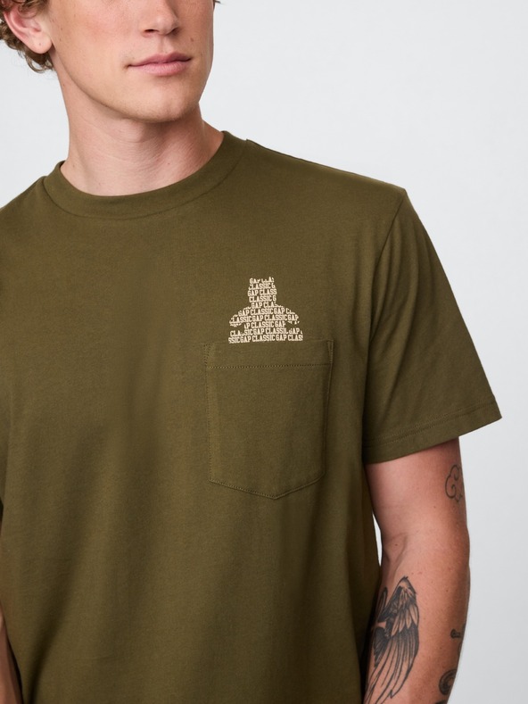 GAP Tričko s vreckom Brannan GAP