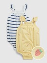 GAP Baby body z organickej bavlny, 2 ks GAP