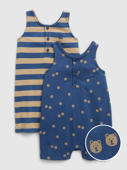 GAP Baby overal bez rukávov, 2 ks GAP
