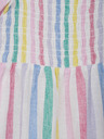 GAP Detské pruhované midi šaty GAP