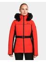 Kilpi Kilpi Carrie Červená dámska zimná lyžiarska bunda