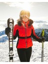 Kilpi Kilpi Carrie Červená dámska zimná lyžiarska bunda