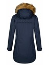 Kilpi Tmavomodrý dámsky zimný kabát Kilpi PERU-W