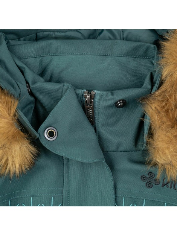 Kilpi Tmavomodrý dámsky zimný kabát Kilpi PERU-W