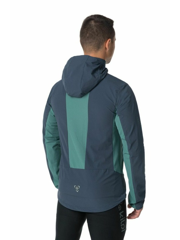 Kilpi Tmavosivá pánska softshellová bežecká bunda Kilpi Balans-M