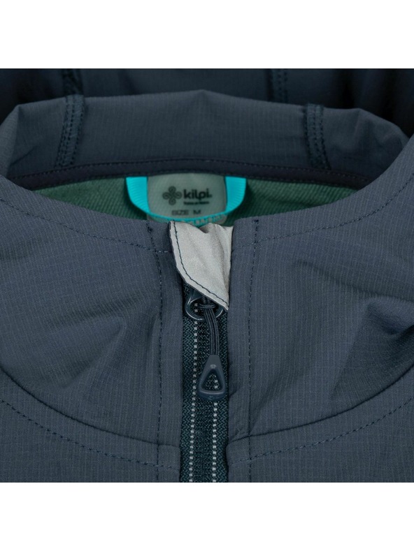 Kilpi Tmavosivá pánska softshellová bežecká bunda Kilpi Balans-M