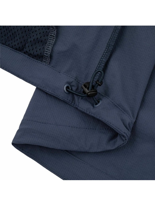 Kilpi Tmavosivá pánska softshellová bežecká bunda Kilpi Balans-M