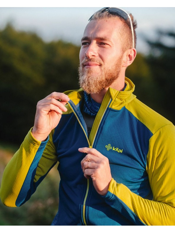 Kilpi Žlto-modrá pánska športová mikina Kilpi Sevelen-M