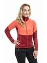 Kilpi Oranžovo-vínová dámska funkčná mikina Kilpi TOMMS-W