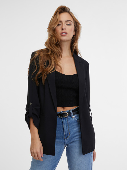 Orsay Čierne dámske sako ORSAY