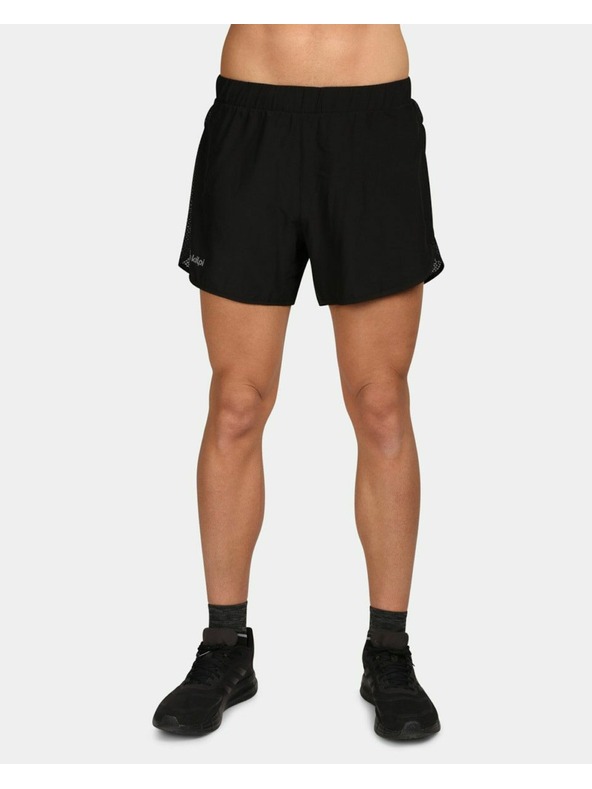 Kilpi Čierne pánske športové šortky Kilpi COMFY-M