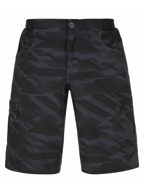 Kilpi Čierne pánske šortky Kilpi Asher-M