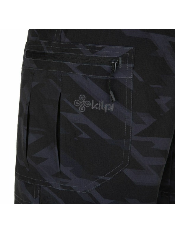 Kilpi Čierne pánske šortky Kilpi Asher-M