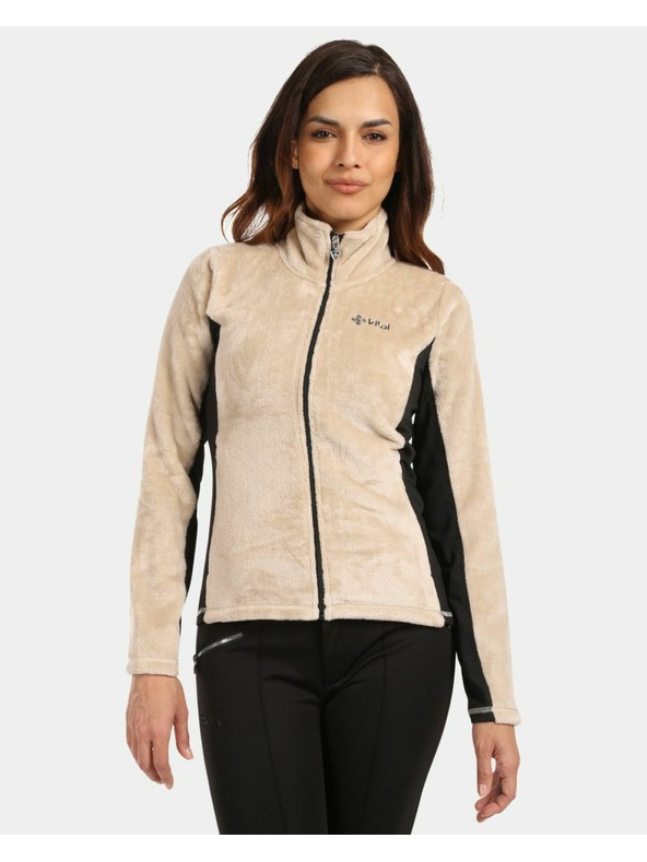 Kilpi Dámska flísová mikina Kilpi SKATHI-W Beige
