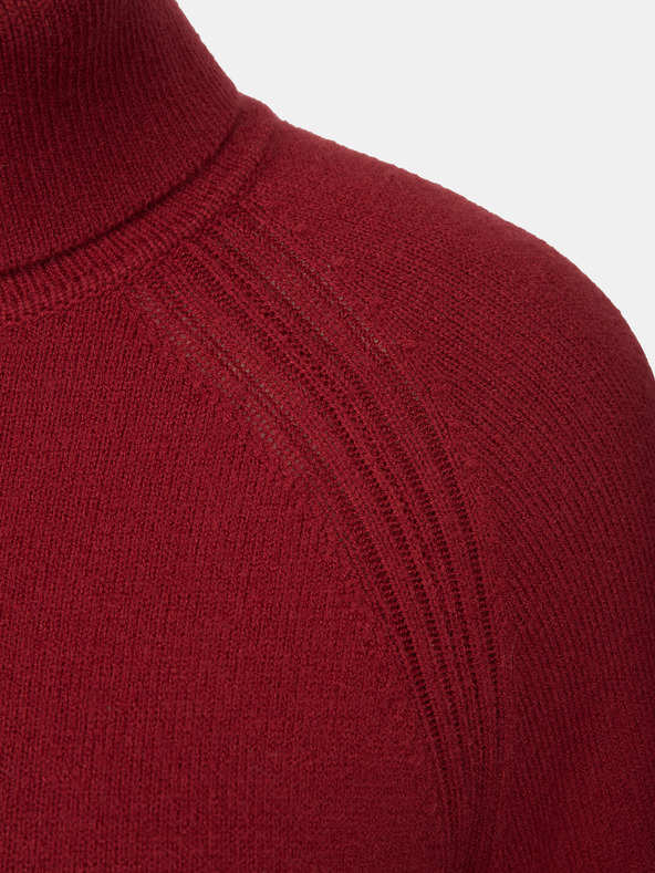 Orsay Vínový dámsky rolák ORSAY