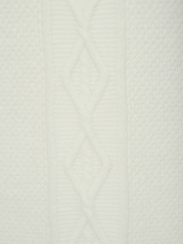 Orsay Krémové dámske svetrové šaty ORSAY